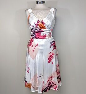 Ojay Silk Floral Dress